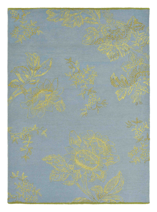 Laagpolig vloerkleed Wedgwood Tonquin Blue 37008 200x280 cm - vtwonen shop