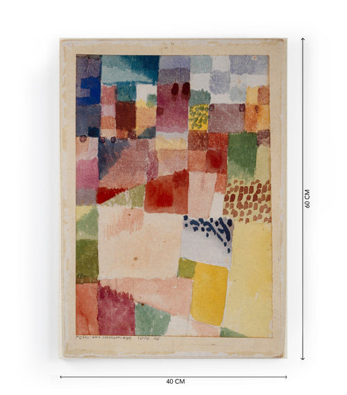 Canvas 60x40 Afdruk Paul Klee - vtwonen shop