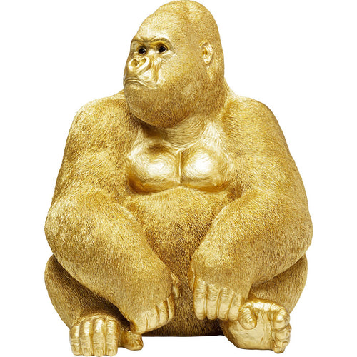 Kare Design Woonaccessoires gorilla XL 76cm goud - vtwonen shop