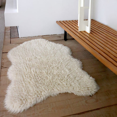 Lorena Canals wasbaar vloerkleed Woolly - Sheep Wit