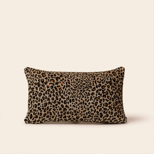 Madura Kussenovertrek Leopoldo beige en reebruin 28x47 cm