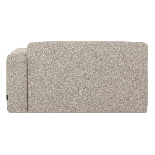 WOOOD 1,5-zits bank arm rechts Mojo Base - Bouclé - Beige - 74x145x97