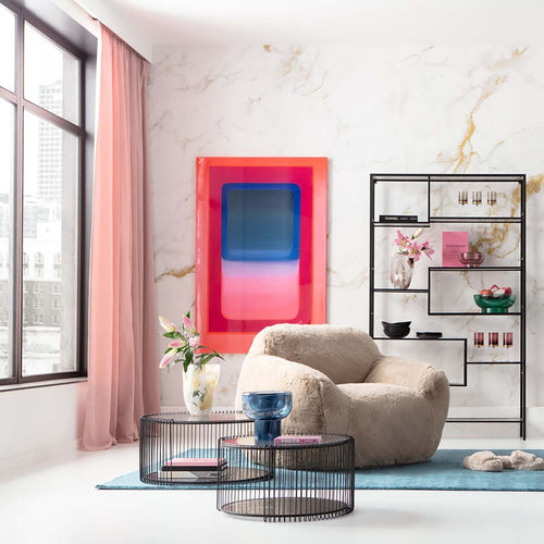 Kare Design Salontafel Wire Double Bubble zwart (2/Set) - vtwonen shop