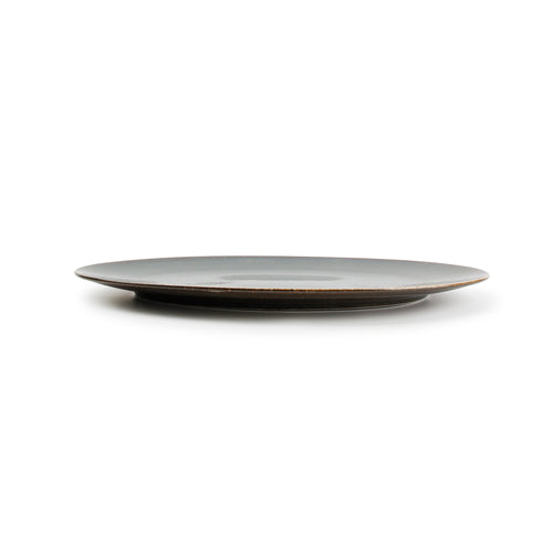 Bonbistro - Plat bord 36x25,5cm groen Cirro - Set van 4