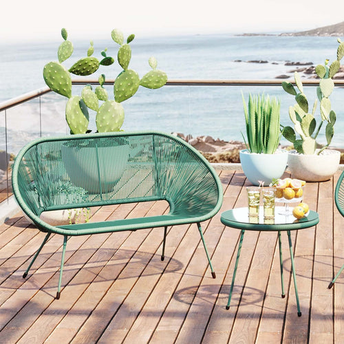Kare Design Tuinbank Acapulco Mono groen - vtwonen shop