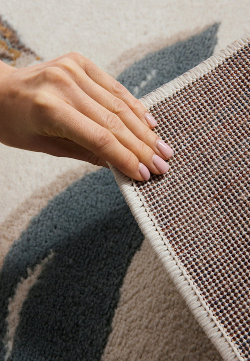 Vloerkleed MOMO Rugs Plain Dust Round Robusto Ivory 200 cm rond - vtwonen shop