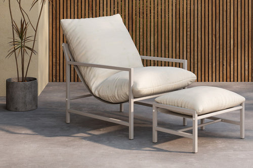 Rebellenclub Loungestoel Bastia - Beige