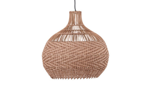 Rebellenclub Hanglamp Rustica - ¿50 cm - Naturel Rattan - vtwonen shop