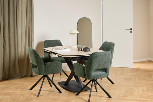 Rebellenclub  Noé Eetkamerstoel - Set van 2 - Groen