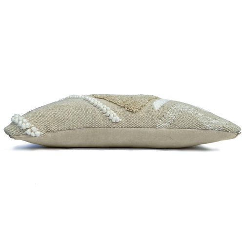 Malagoon kussen Wonder - cocoon beige - 35x60cm 100%wol