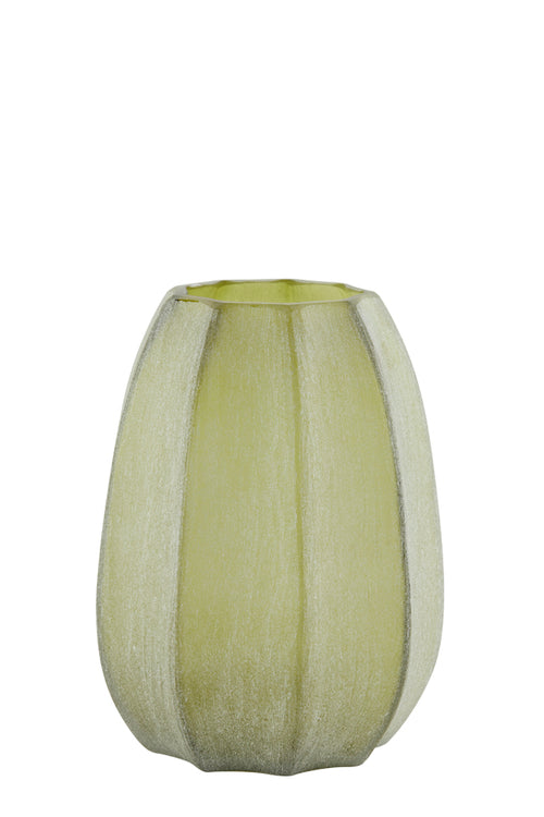 Light & Living vaas BRADLEY - Ø17x23.5cm - groen - vtwonen shop