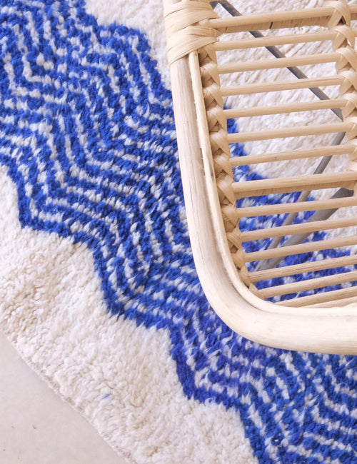 AFK Living vloerkleed Berber - handgemaakt - Wol - 100 x 552 cm