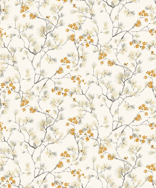 Masureel behang bloemen beige - 53 cm x 10.05 m - 630644 - vtwonen shop