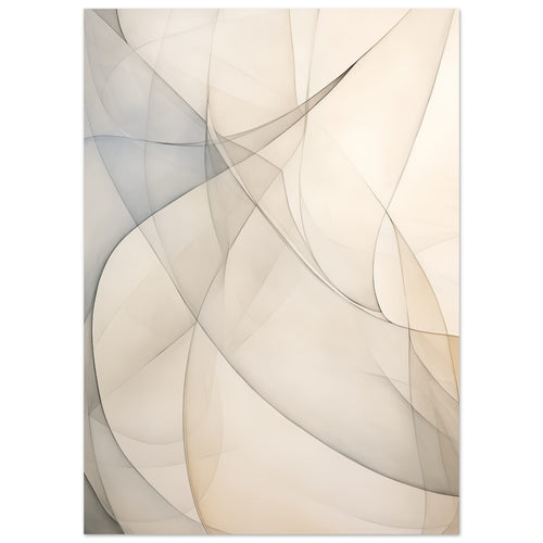 Artfulprints  Abstract - Fine lines 1   poster 50x70 cm