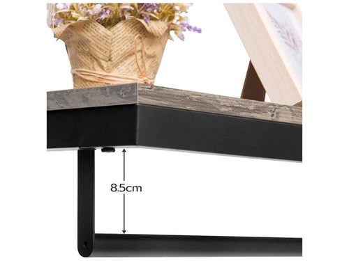 Ylumen kapstok Wesly -  30  x 42   cm - zwart grijs - vtwonen shop