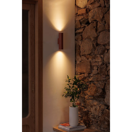 Faro STAN Up & Down Wandlamp Terracotta