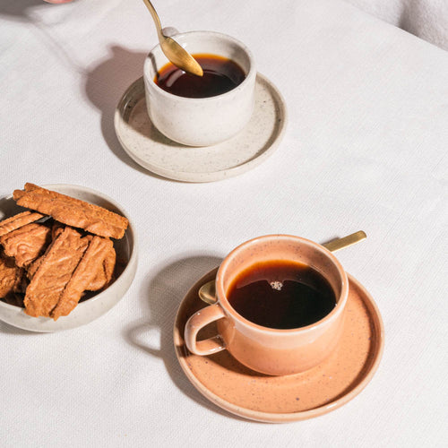 Salt & Pepper - Kop 22cl peach Blush - Set van 4 - vtwonen shop