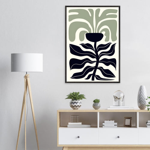 Artfulprints Poster Matisse – Poetic bloom II   - 70x100 cm - Groen