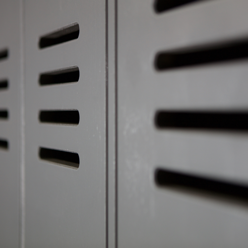 WOOOD kledingkast 2-deurs Stijn - Grenen - Staal Grijs - 103x187x40 - vtwonen shop