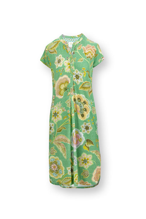 Pip Studio - Dalia Nachthemd - Dames - Matata - Groen - XL - vtwonen shop
