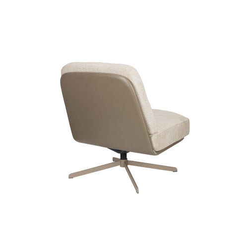 Zuiver Benjamin Loungestoel - Beige - vtwonen shop