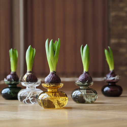 Zone Denmark Inu Kleine Ronde Glazen Vaas - 11 x 9 cm - vtwonen shop