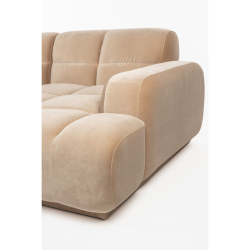 Zuiver Hazel 4-Zitsbank Rechts Beige