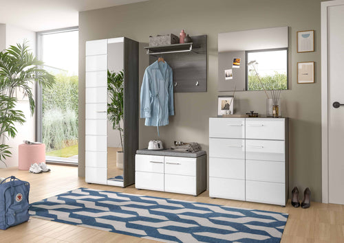 Furnilux Salsa Garderobe / Salsa Entree Meubelset - 192cm x 175cm x 37cm - vtwonen shop