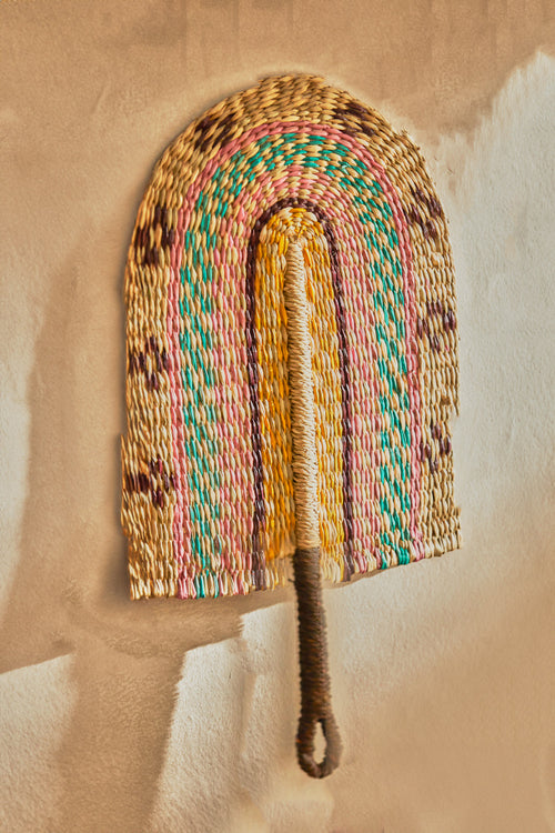 Calma House Muurdecoratie Coliseo - Meerkleurig - 50x25