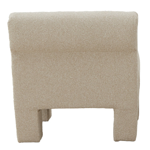 DÉJA Living Fauteuil Emma - Stof - Beige - vtwonen shop