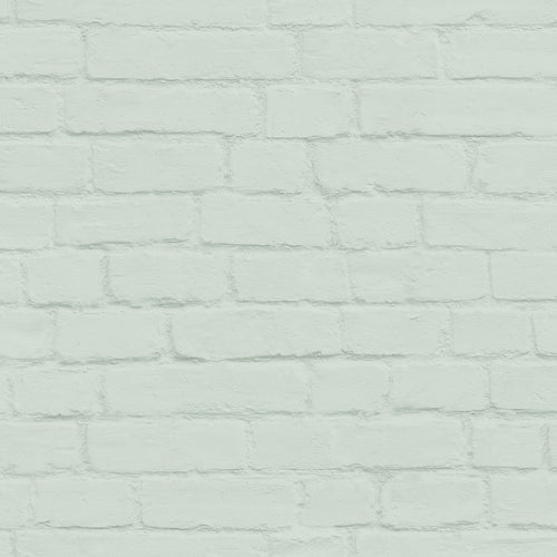 ESTAhome behang bakstenen mintgroen - 53 cm x 10.05 m - 139193