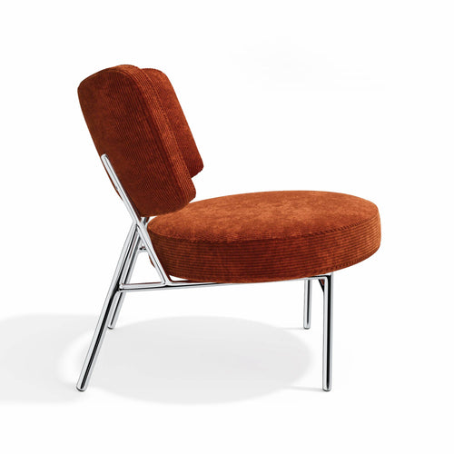 Sia Home -  IGGY - Corduroy - retro oranje - 60cm - vtwonen shop