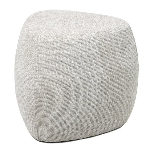 Giga Meubel Poef Josip - Beige - Stof - 46x46x43cm - vtwonen shop