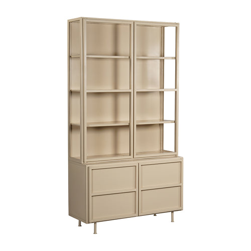 New Routz Vitrinekast Langley zand