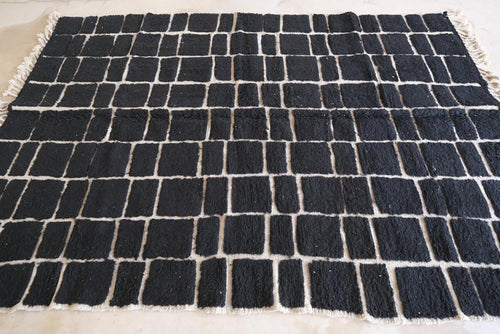 AFK Living vloerkleed Berber - handgemaakt - Wol - 80 cm x 240 cm