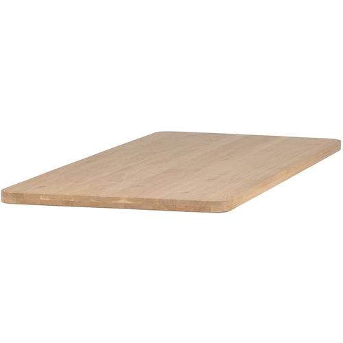 WOOOD tafelblad curved Tablo - Eiken - Naturel - 5x199x88 - vtwonen shop