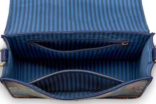 Pip Studio - Fenna Crossbody Tas Dames - Jabali - Blauw - 19x6x16cm - vtwonen shop