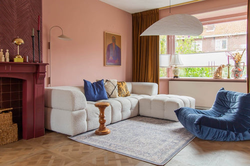 Interieur05 Vintage vloerkleed Sybil Blauw - 330 x 240 cm - vtwonen shop