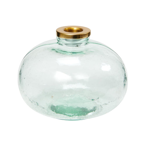 Return to Sender Vaas/ Kandelaar small recycled glas Happy Booby - vtwonen shop