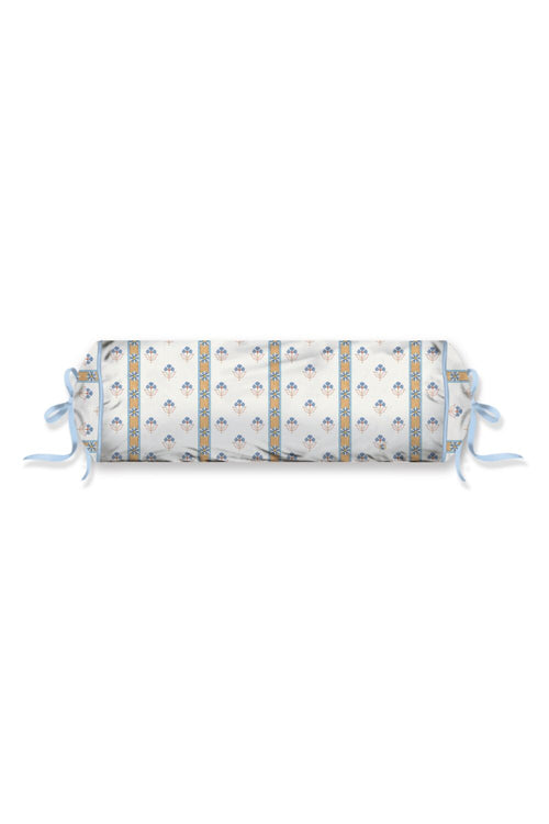 Pip Studio Decoratiekussen Kairi Bloom - 22 x 70 cm - Licht blauw