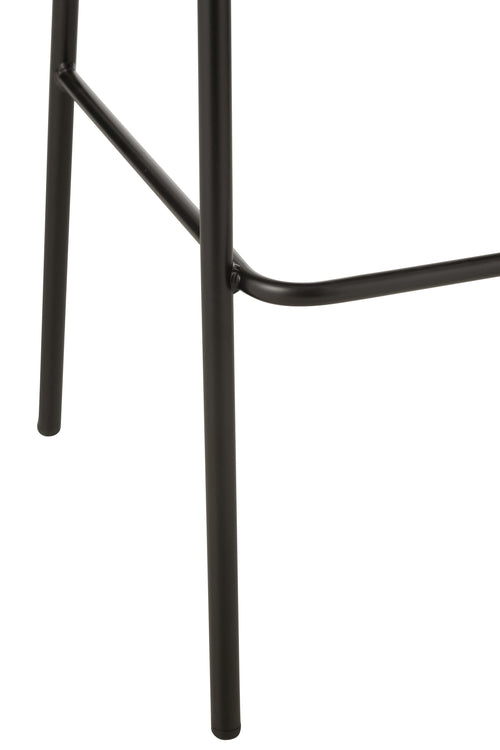 J-Line barstoel Lone - multiplex/metaal - naturel/beige