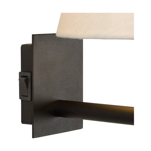Atmooz wandlamp Finn - wit - 18 x 23 x H 20 cm - E14