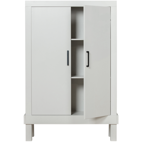 WOOOD dichte kast Bonk - Grenen - Mist - 160x103x37
