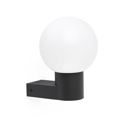 Faro Moon Buiten moderne wandlamp donkergrijs 1x E27 IP44