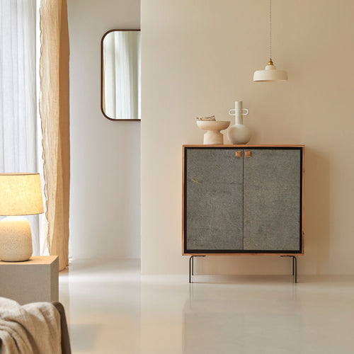 Tikamoon Dressoir bar van acacia 90 cm - Naturel