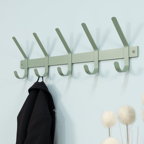 Spinder Design kapstok Dexter 5 - Dusty Green - 5 haken - vtwonen shop