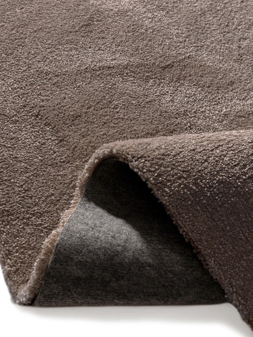 benuta wasbaar shaggy vloerkleed Melvin - taupe - 200x200 cm