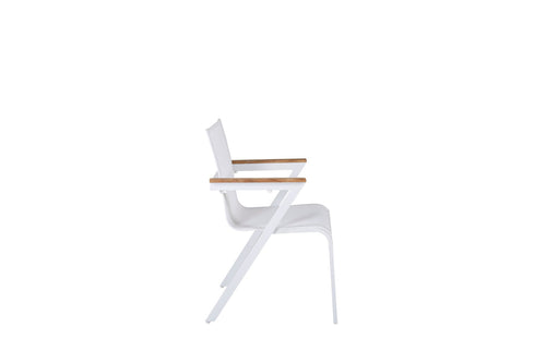Rebellenclub  Tonga Tuinstoel - Set van 2 - Wit