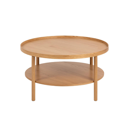 Rebellenclub Salontafel Jango - ø80 cm - Eiken - vtwonen shop