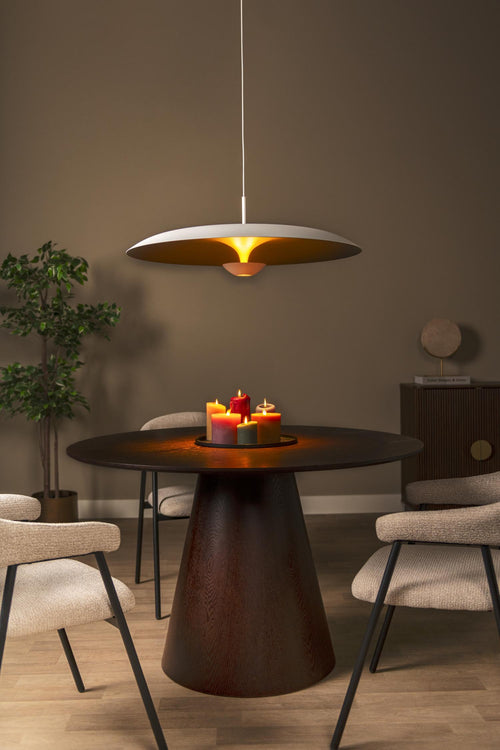 Lucide hanglamp KENNETH - Geïntegreerde LED - Wit